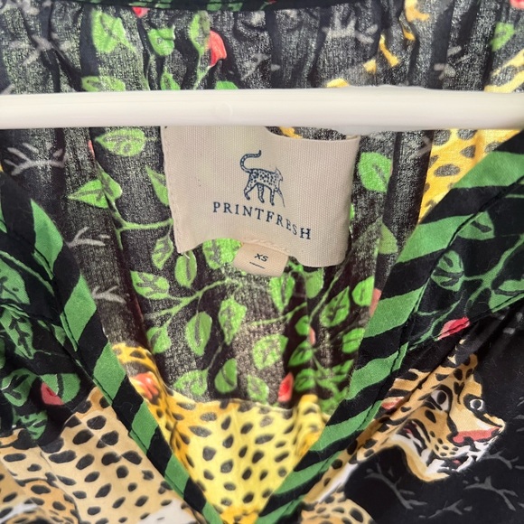 Printfresh Main Street Dress - Bagheera Ink - XS - Picture 3 of 4